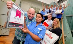 NHS nurse thanks colleagues after winning MNA Recruitment’s employee of the week